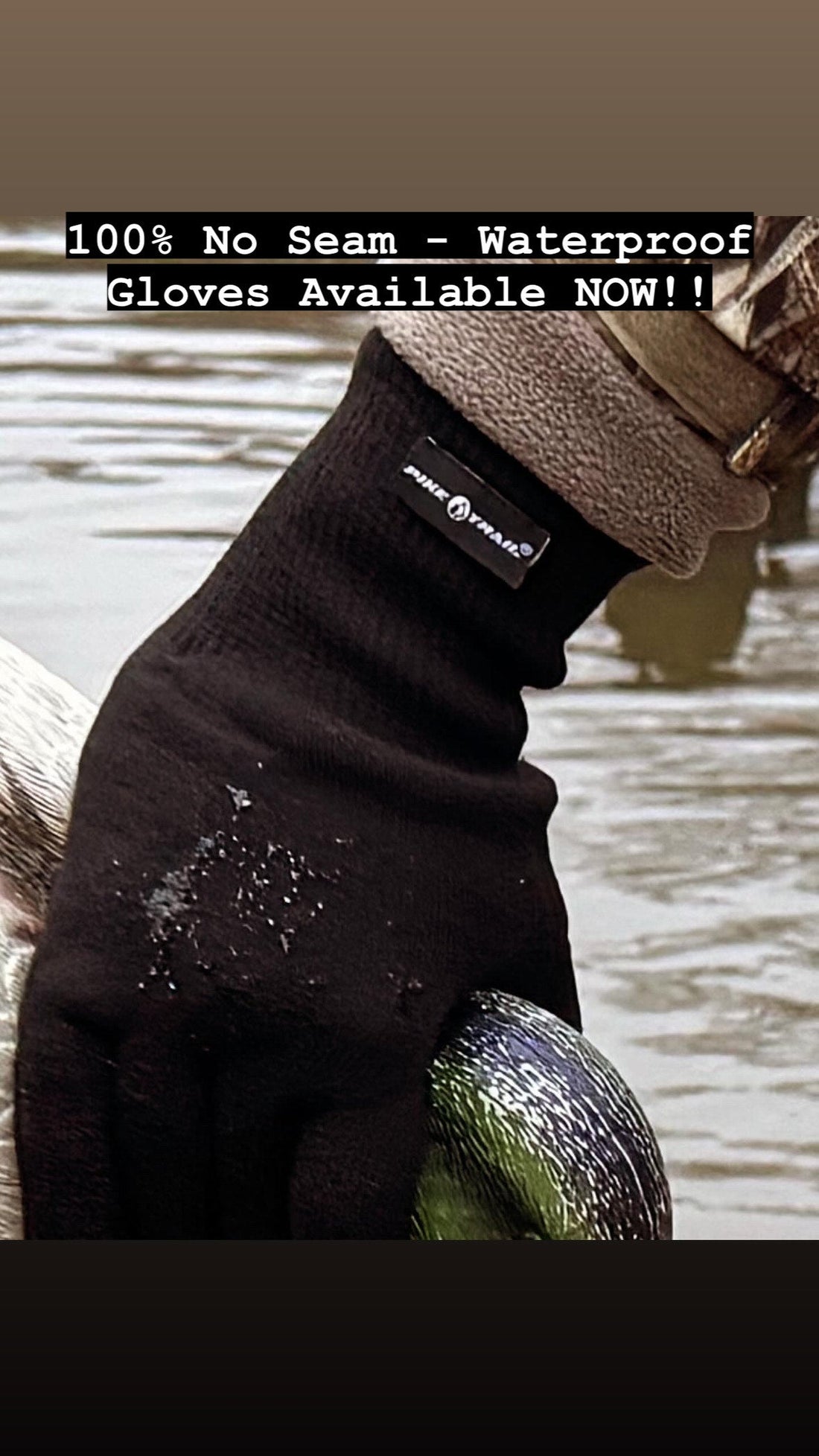 Pike Trail Water Resistance Seamless Gloves