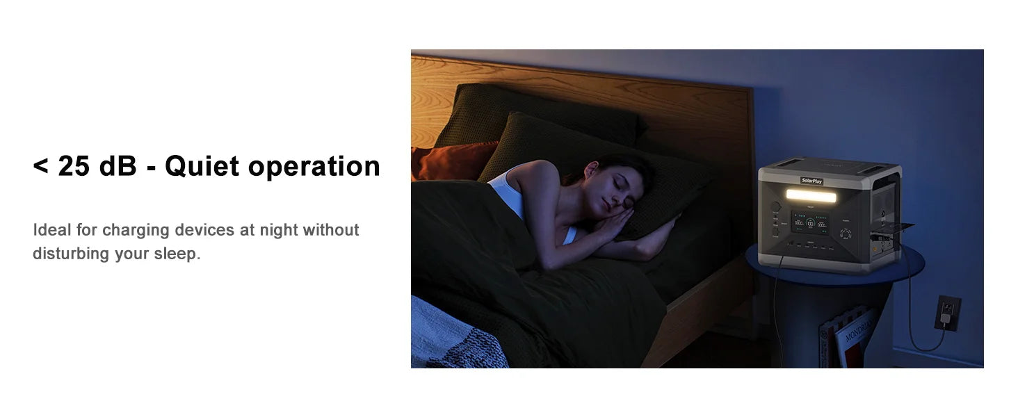 SOLARPLAY Q2501 2160Wh Portable Power Station