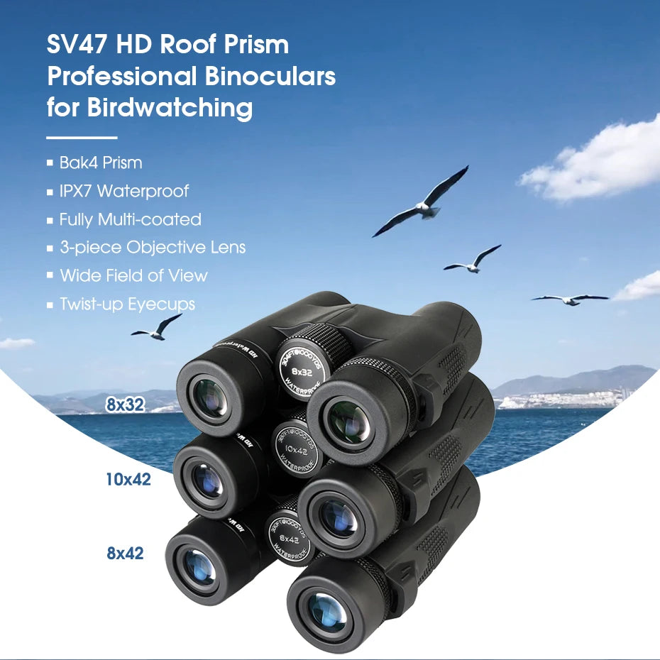 SVBONY SV47 Waterproof Binoculars