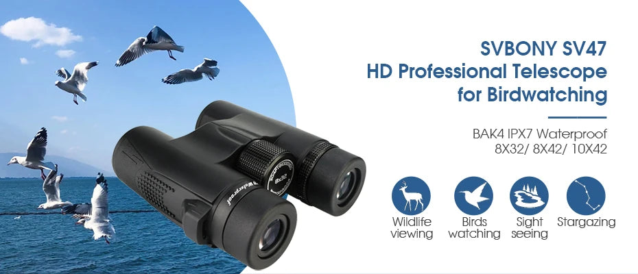 SVBONY SV47 Waterproof Binoculars