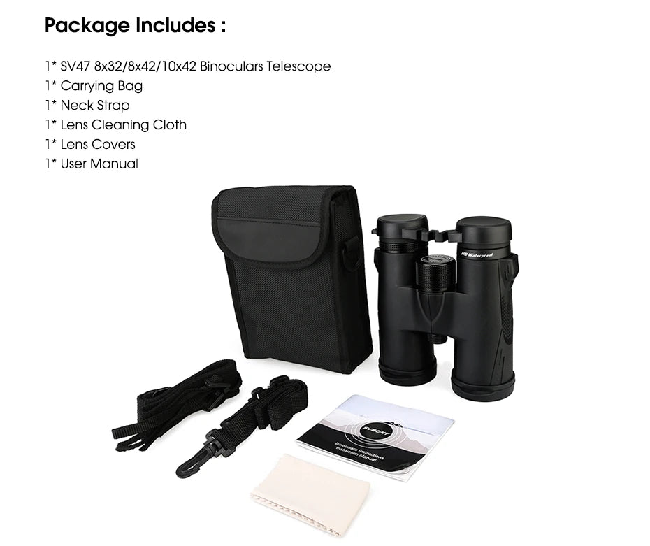 SVBONY SV47 Waterproof Binoculars