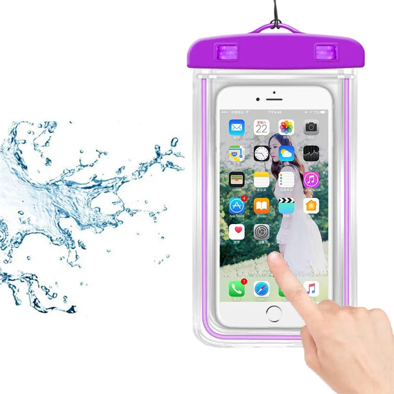 Waterproof Phone Pouch – 6 Inch Dry Bag Case