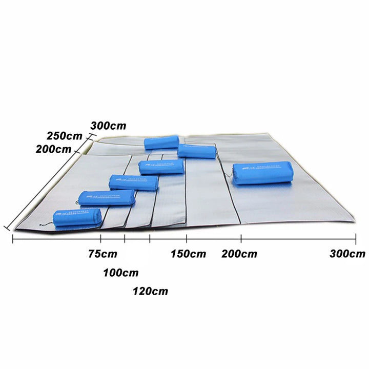 Thermal Camping Foam Mat with Aluminum Foil