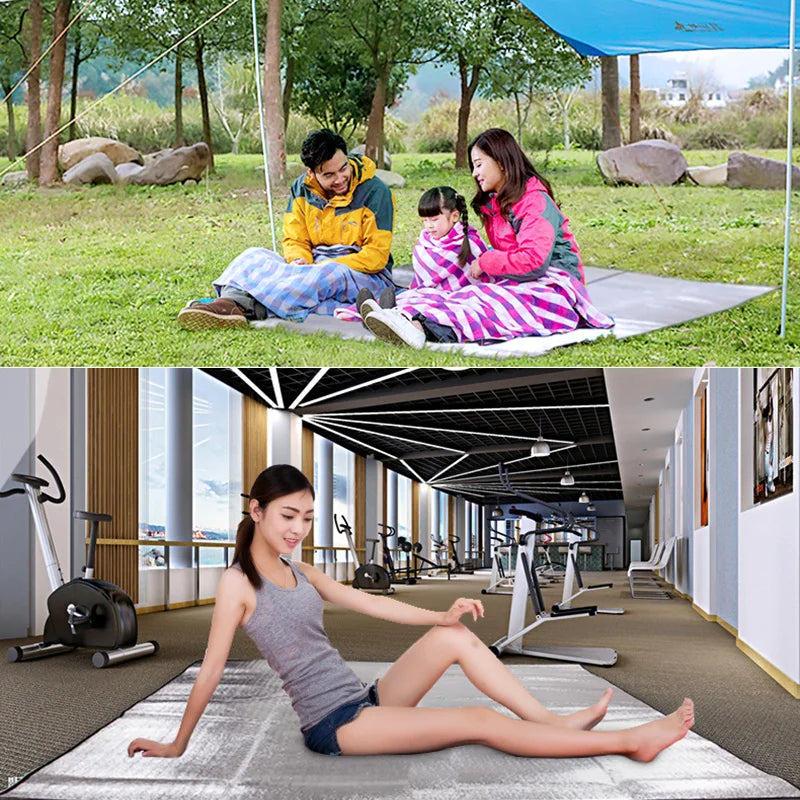 Thermal Camping Foam Mat with Aluminum Foil