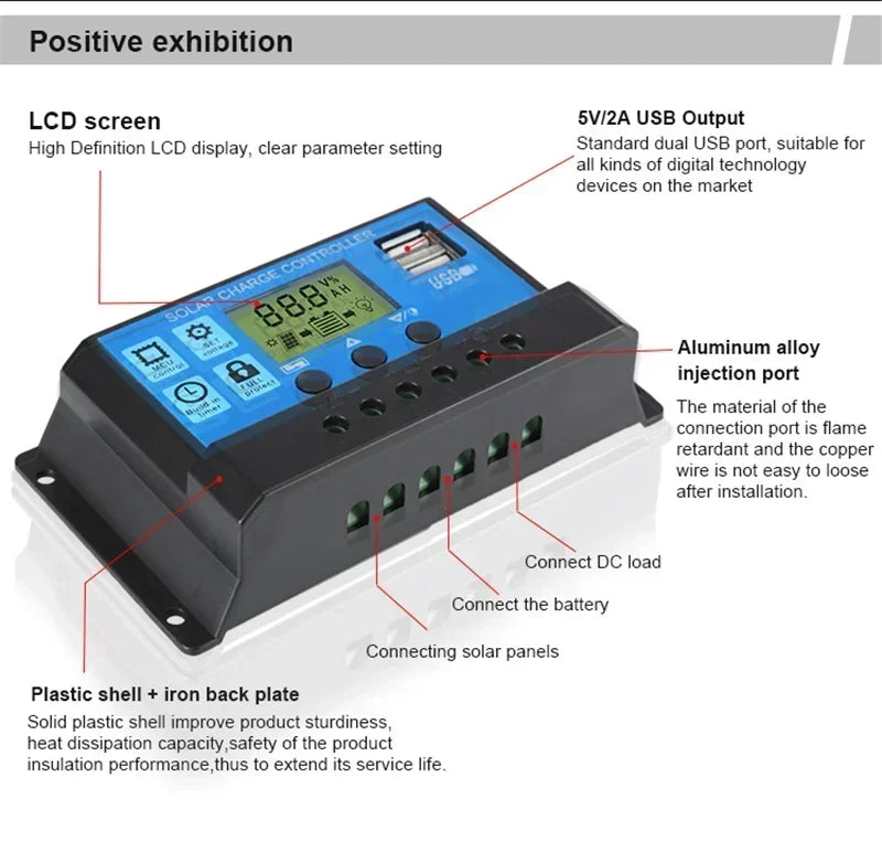 600W 12V Portable Polycrystalline Solar Panel