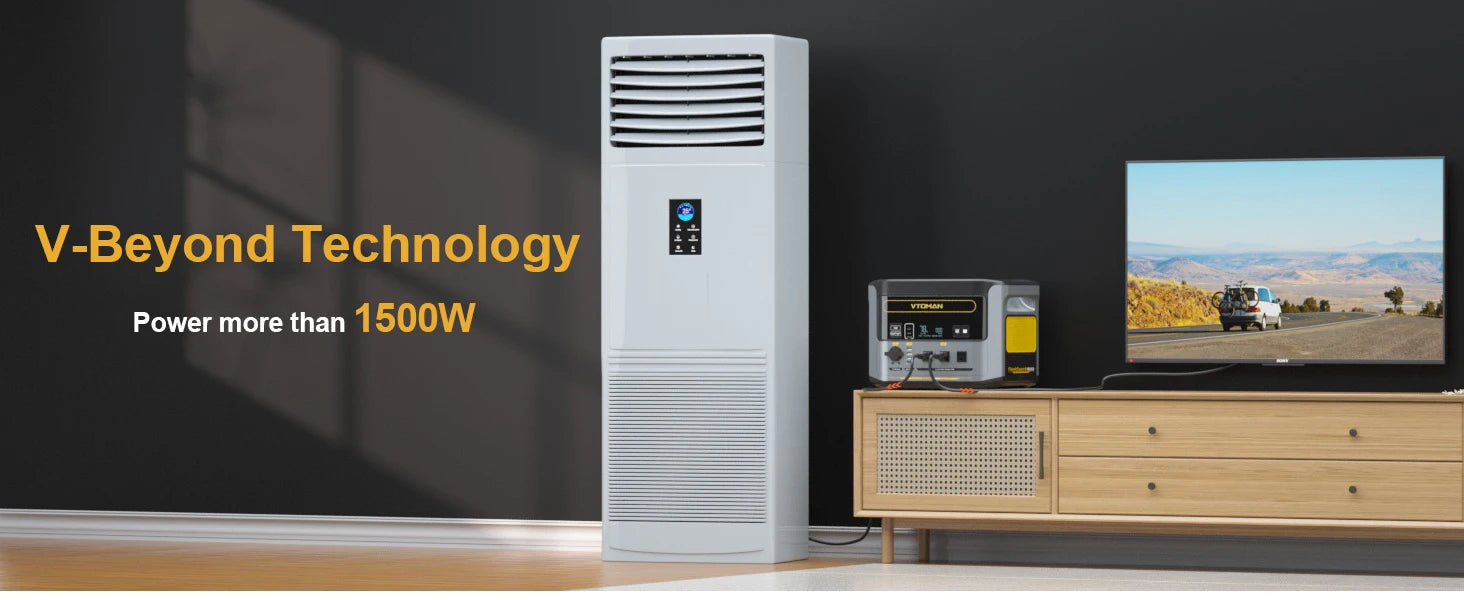 VTOMAN FlashSpeed 1500 Portable Power Station