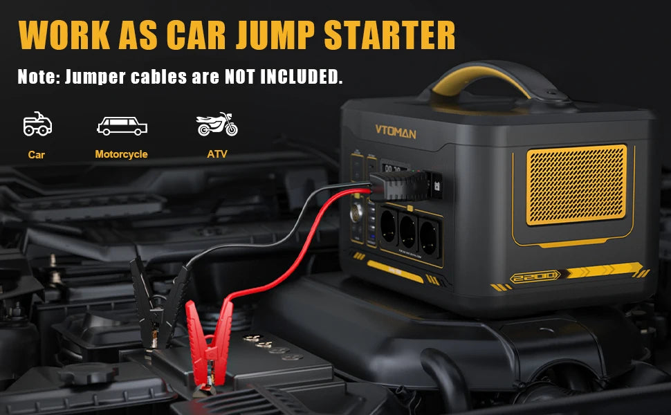 VTOMAN JUMP 2200 Portable Solar Power Station