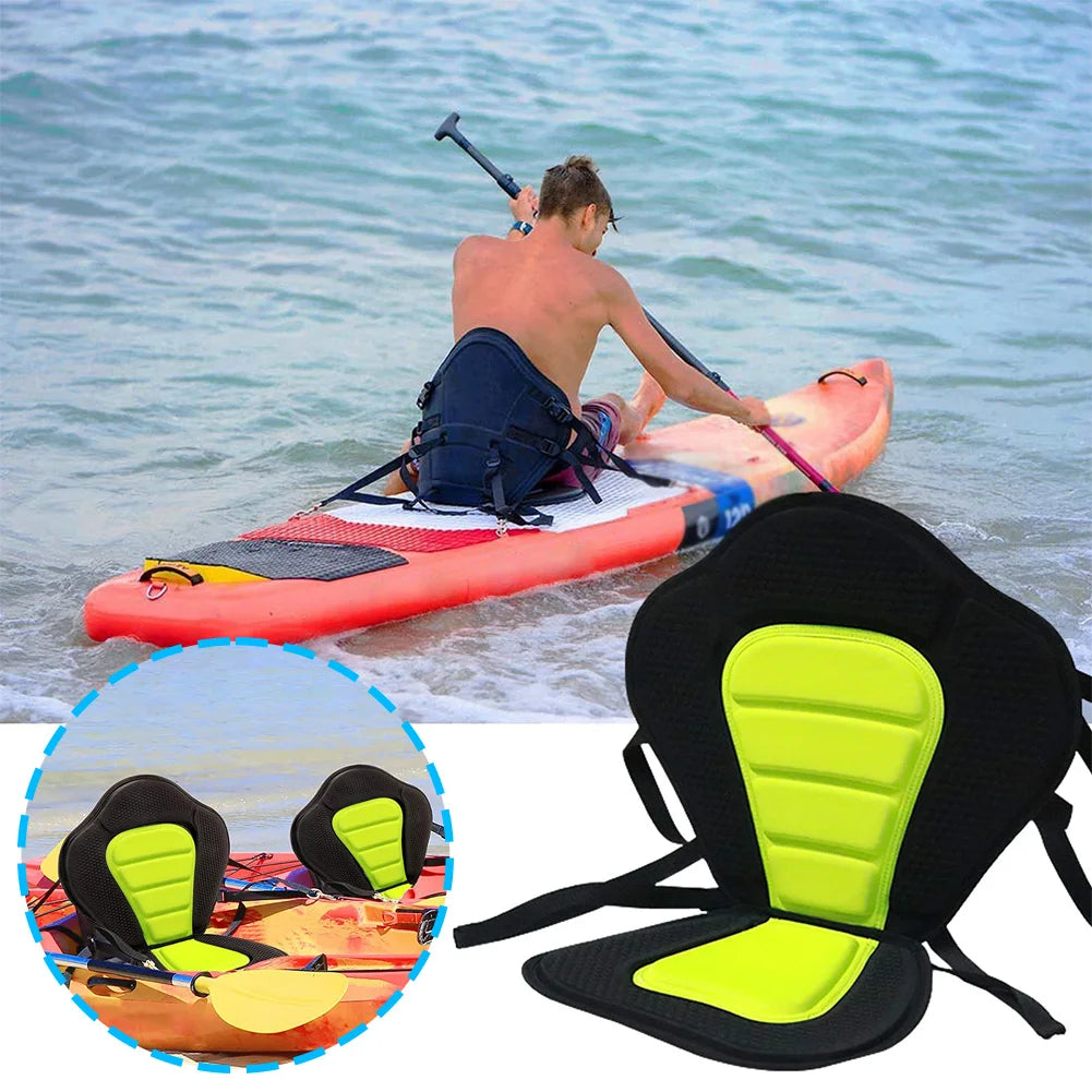 Adjustable Paddle Board Seat with Backrest & Bag