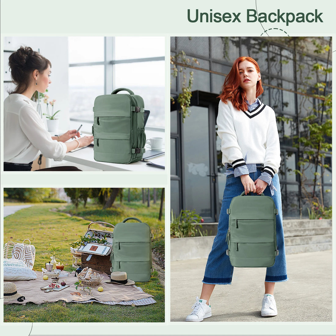 Ryanair Cabin Backpack – 40x20x25 Travel Bag