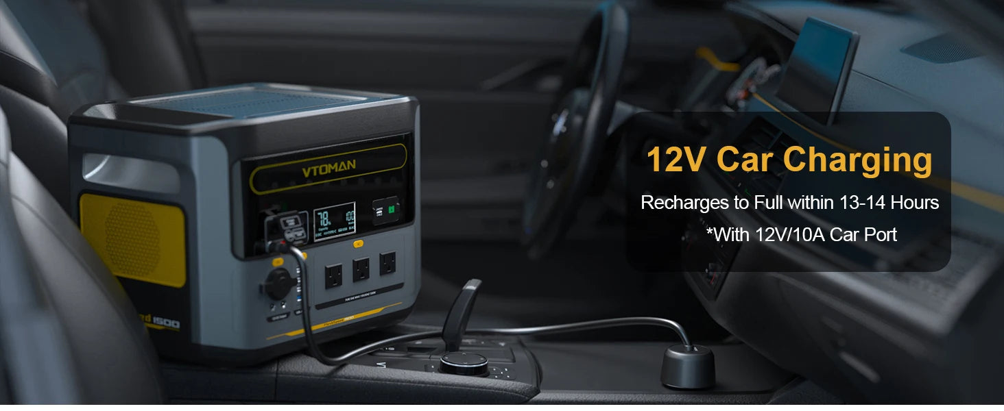 VTOMAN FlashSpeed 1500 Portable Power Station