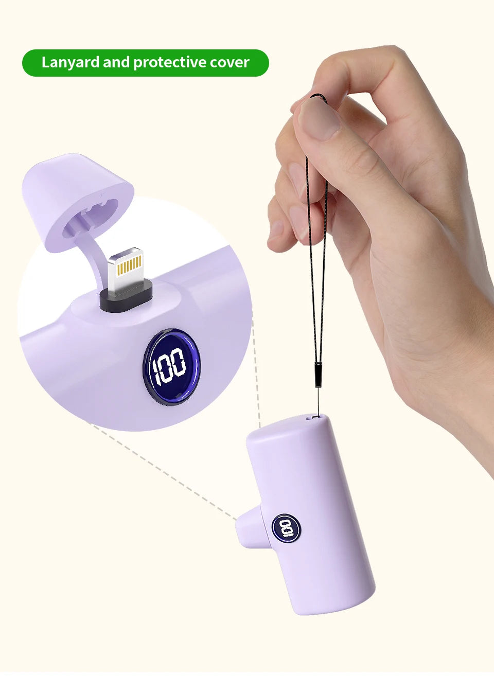 Liboer Fast Charging Power Bank with LED Display