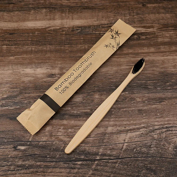 30pcs Eco-Friendly Bamboo Toothbrush Set