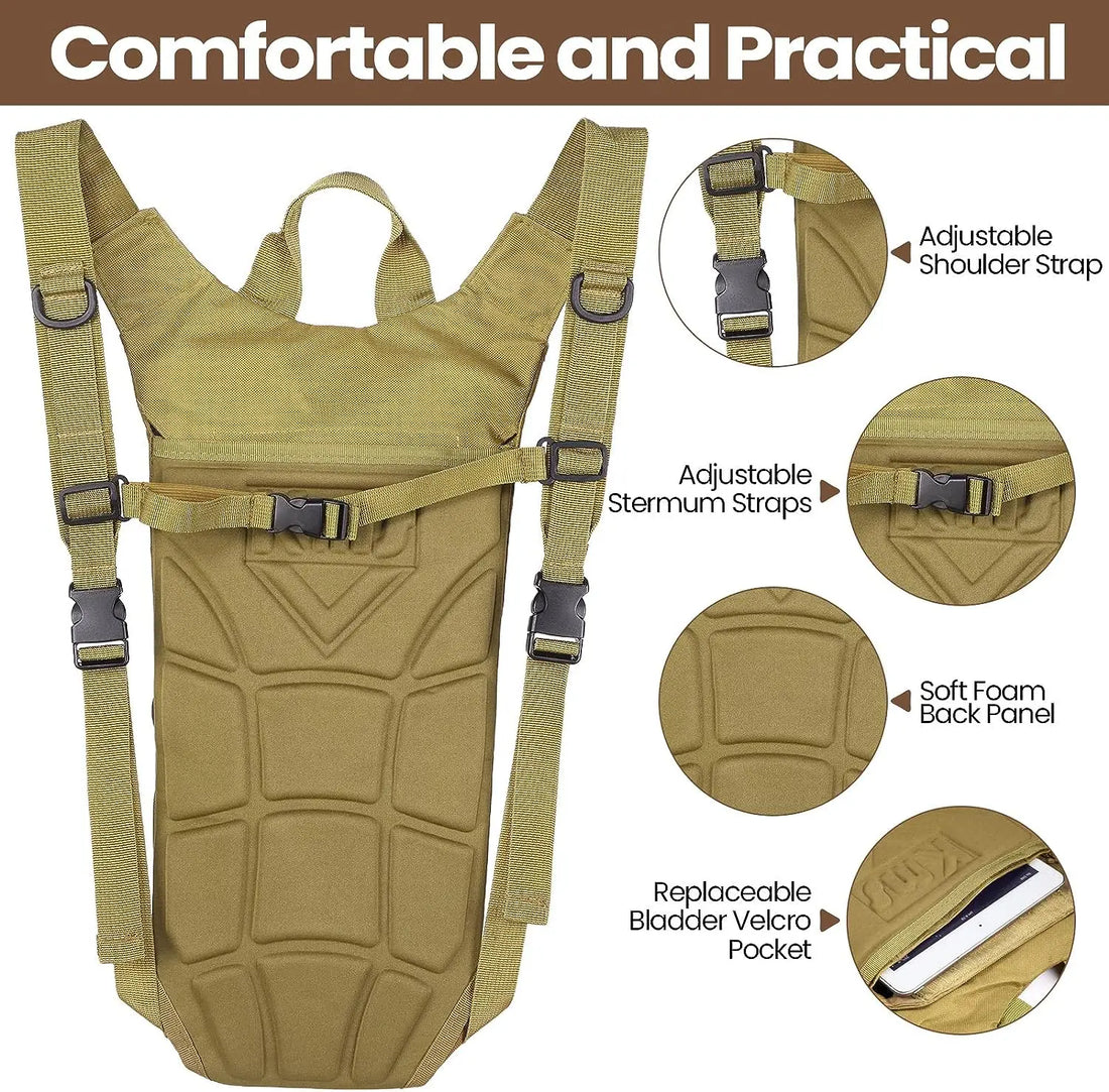 Sport Hydration Pack with 3L Water Bladder