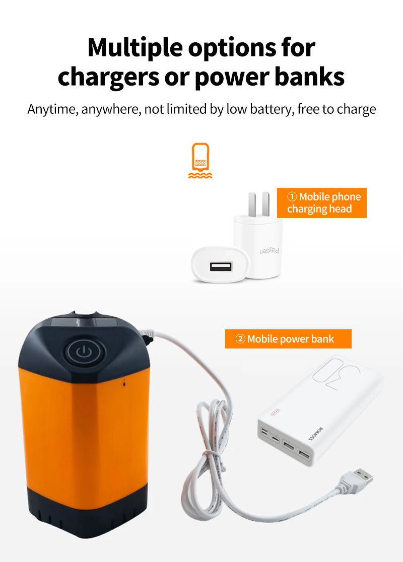 Portable Rechargeable Camping Shower