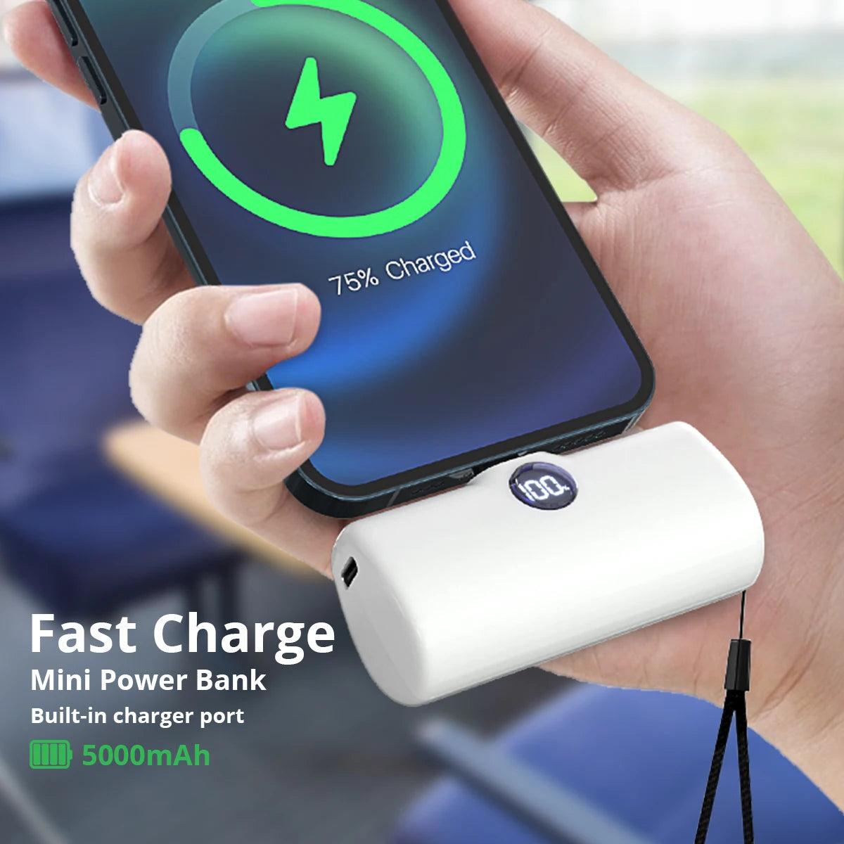 Liboer Fast Charging Power Bank with LED Display