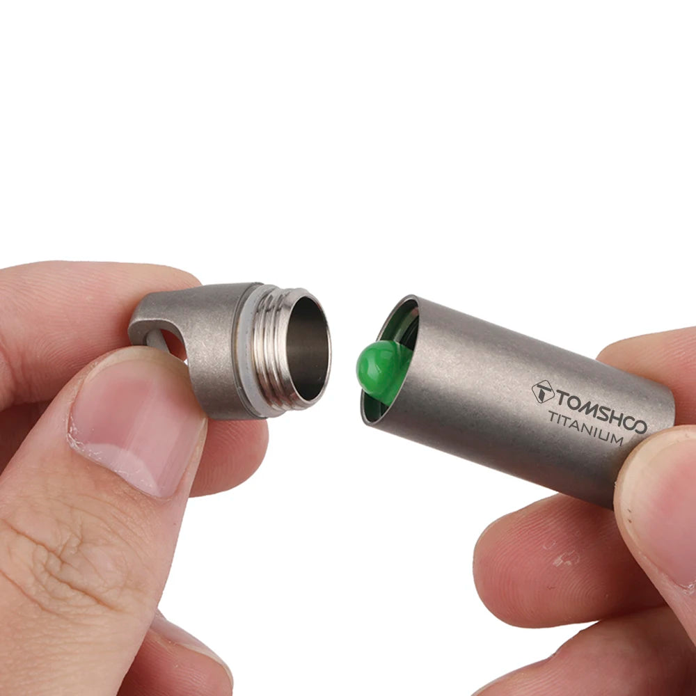 Tomshoo Titanium Waterproof Pill Box
