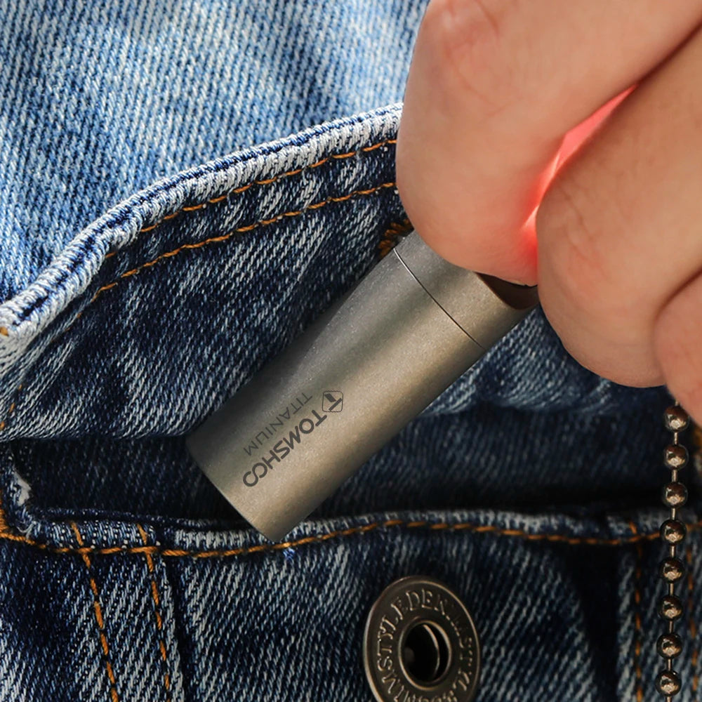 Tomshoo Titanium Waterproof Pill Box