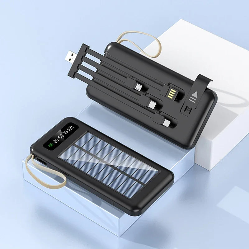 OnePlus 50000mAh Solar Power Bank with Dual USB & Cables