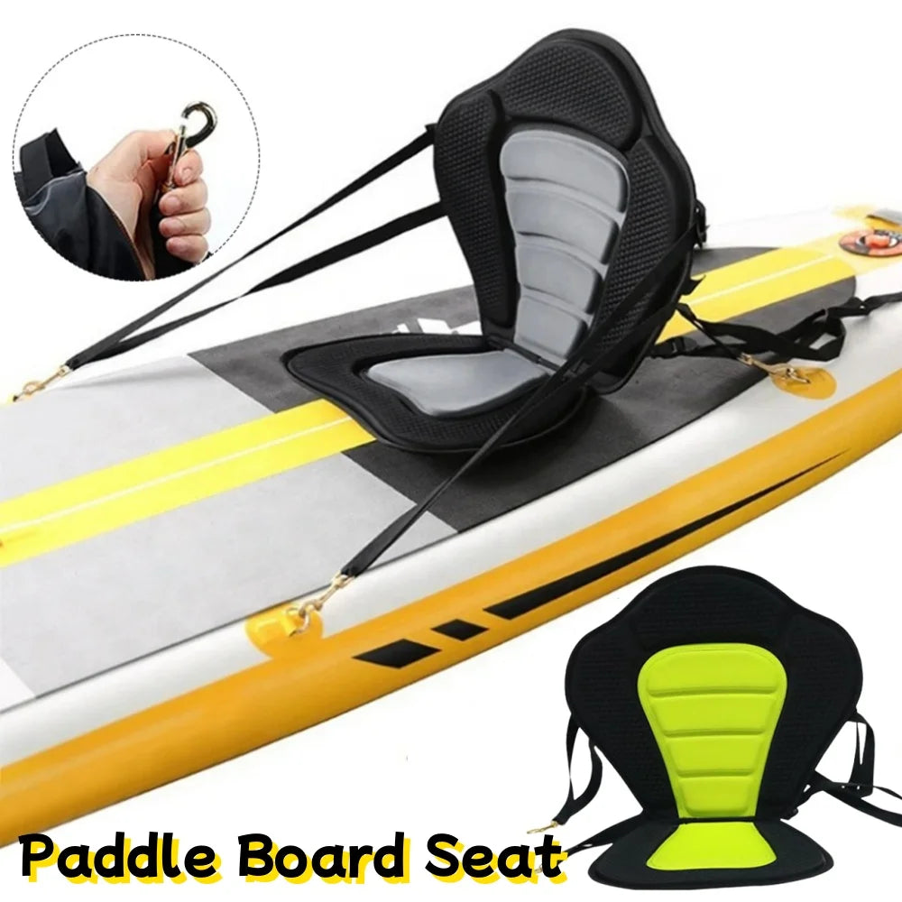 Adjustable Paddle Board Seat with Backrest & Bag