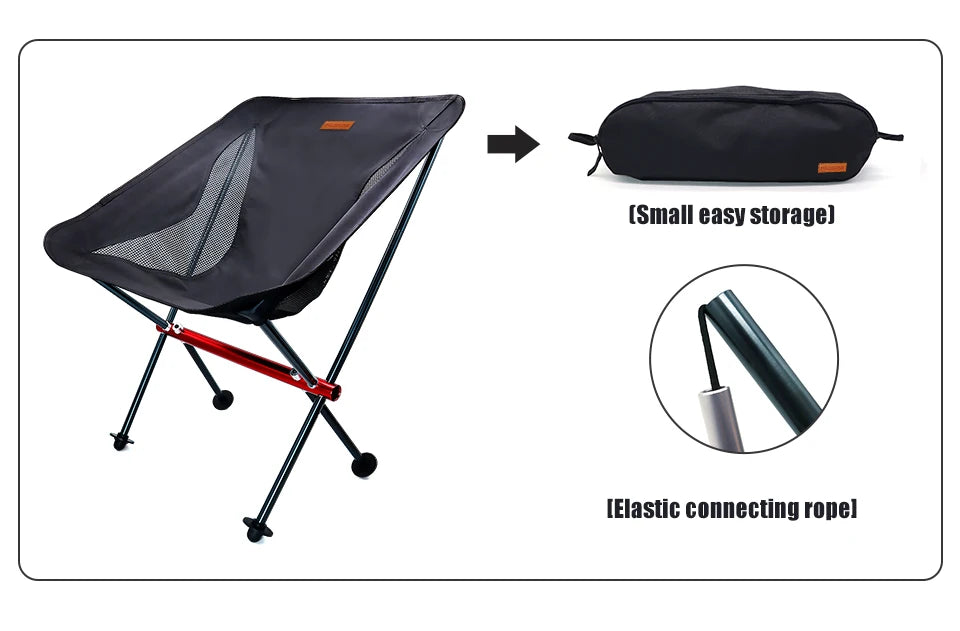 PACOONE Ultralight Folding Camping Chair