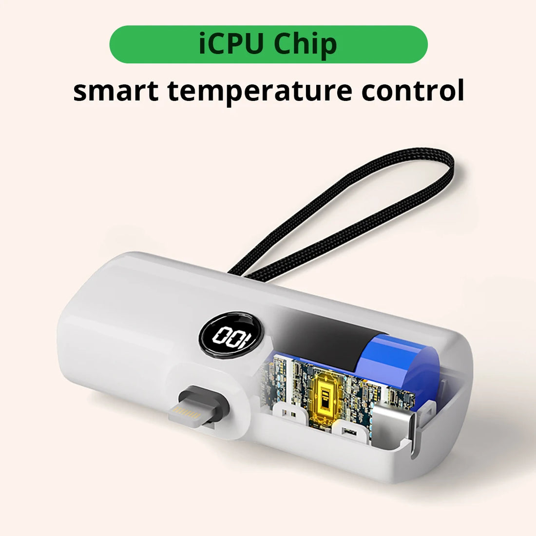 Liboer Fast Charging Power Bank with LED Display