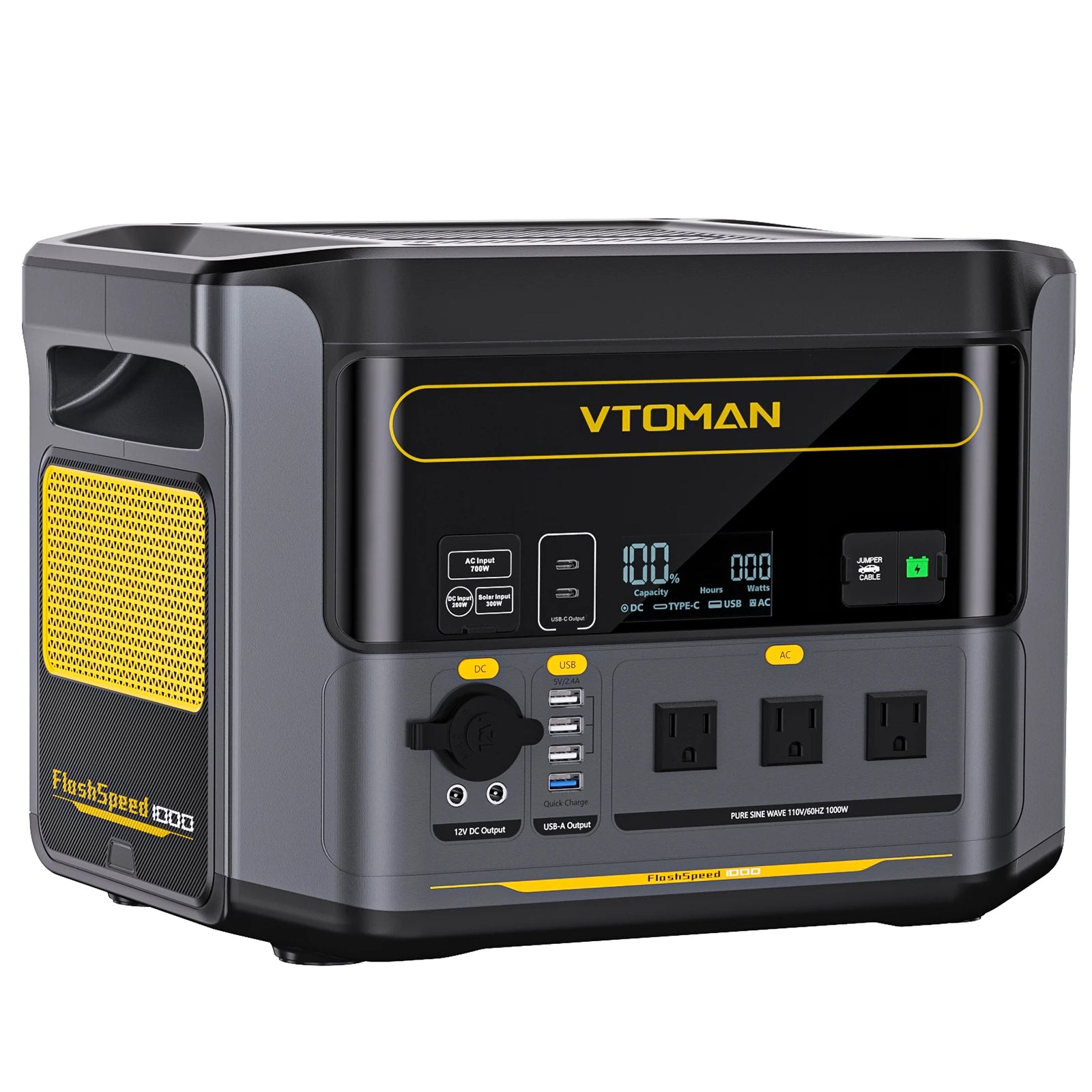 VTOMAN JUMP 2200 Portable Solar Power Station