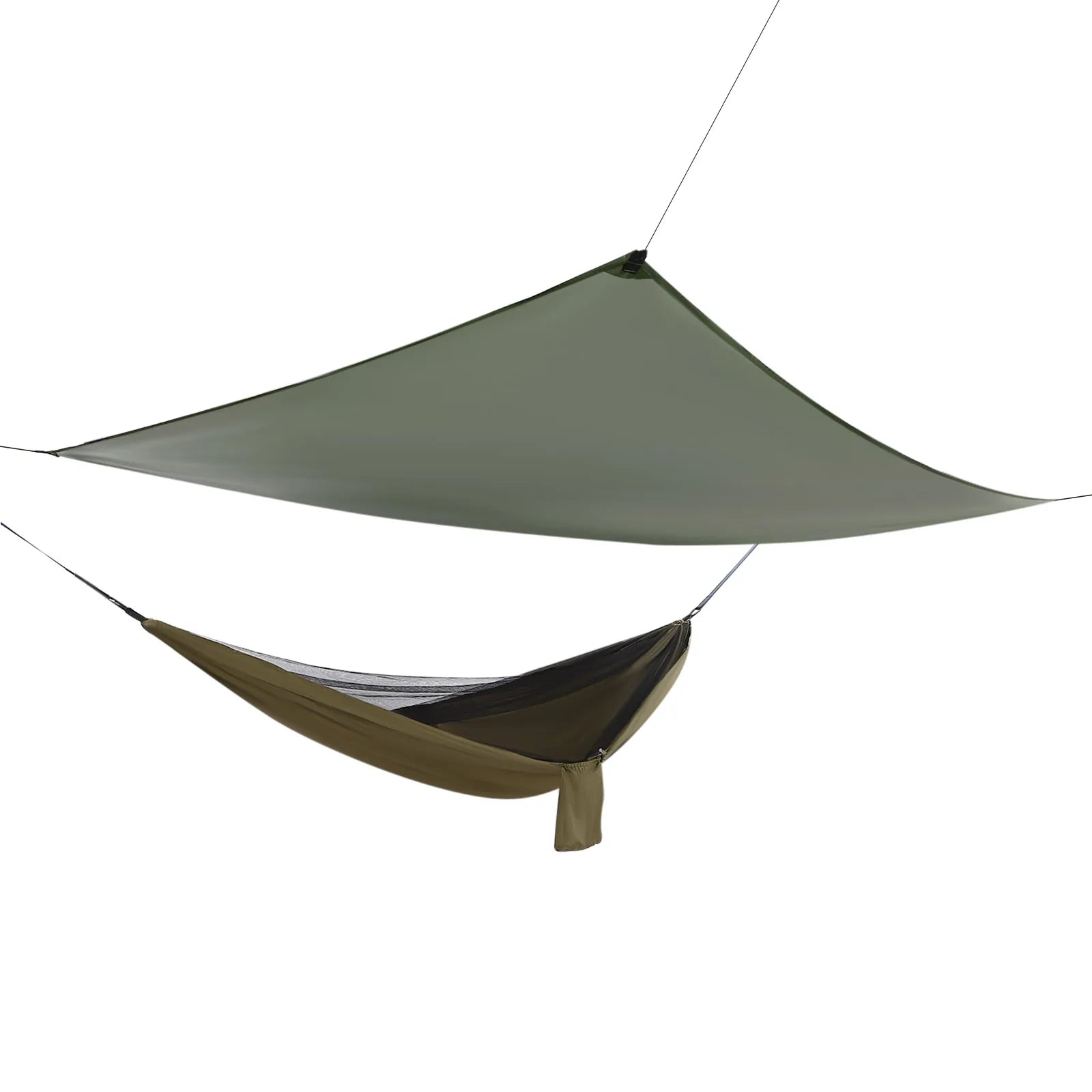 Camping Hammock with Mosquito Net & Rain Fly