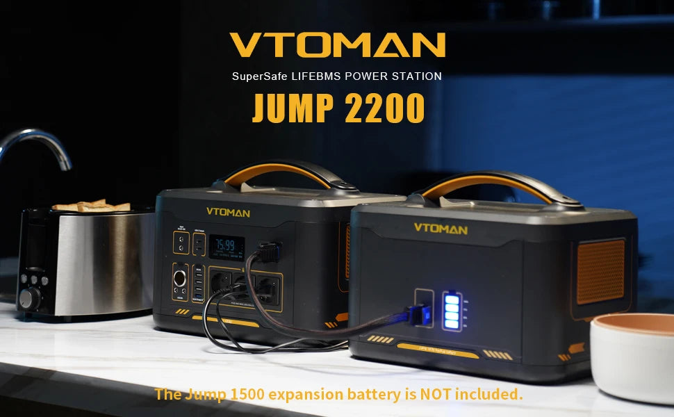 VTOMAN JUMP 2200 Portable Solar Power Station