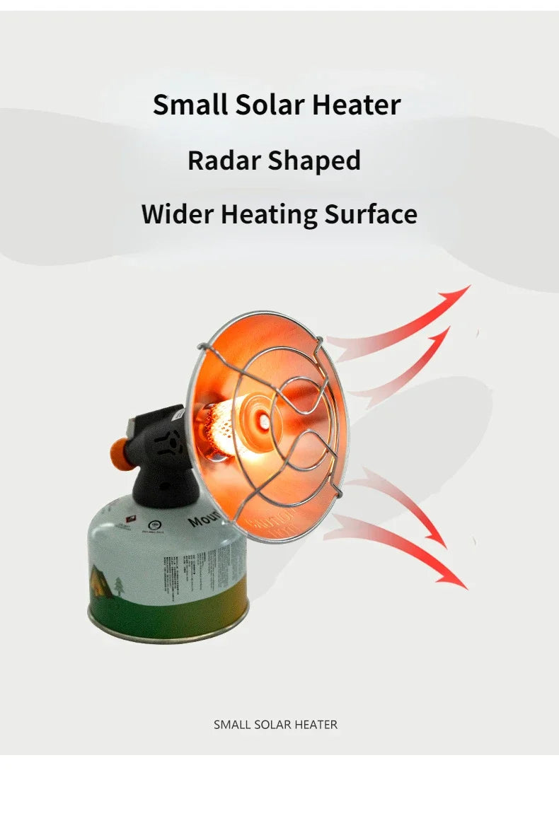 MOUNTAINHIKER Mini Portable Gas Camping Heater