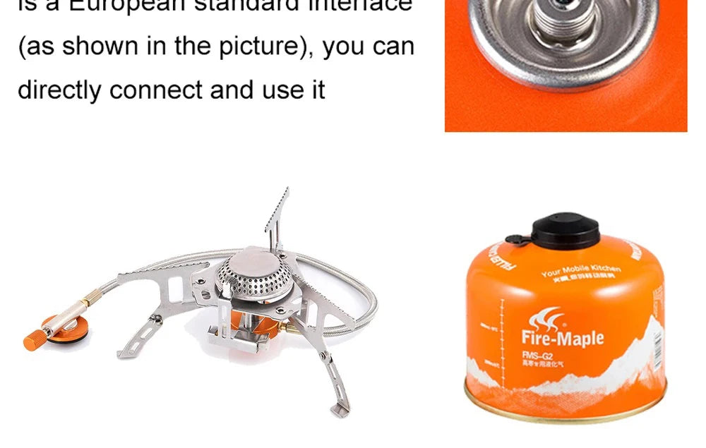 3500W Portable Folding Camping Gas Stove
