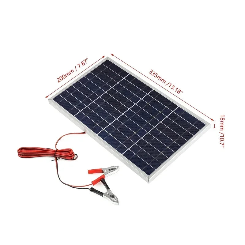 600W 12V Portable Polycrystalline Solar Panel