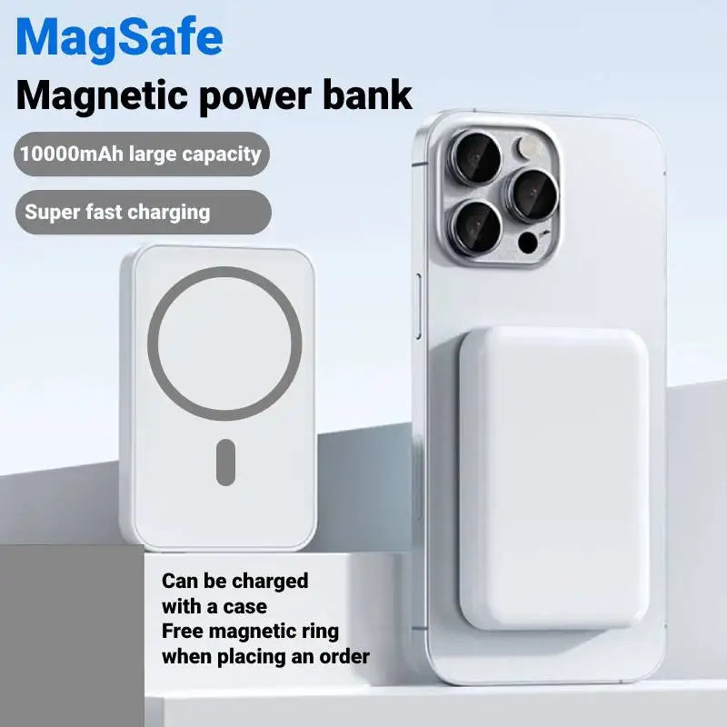 Slim 5000/10000mAh MagSafe Wireless Power Bank