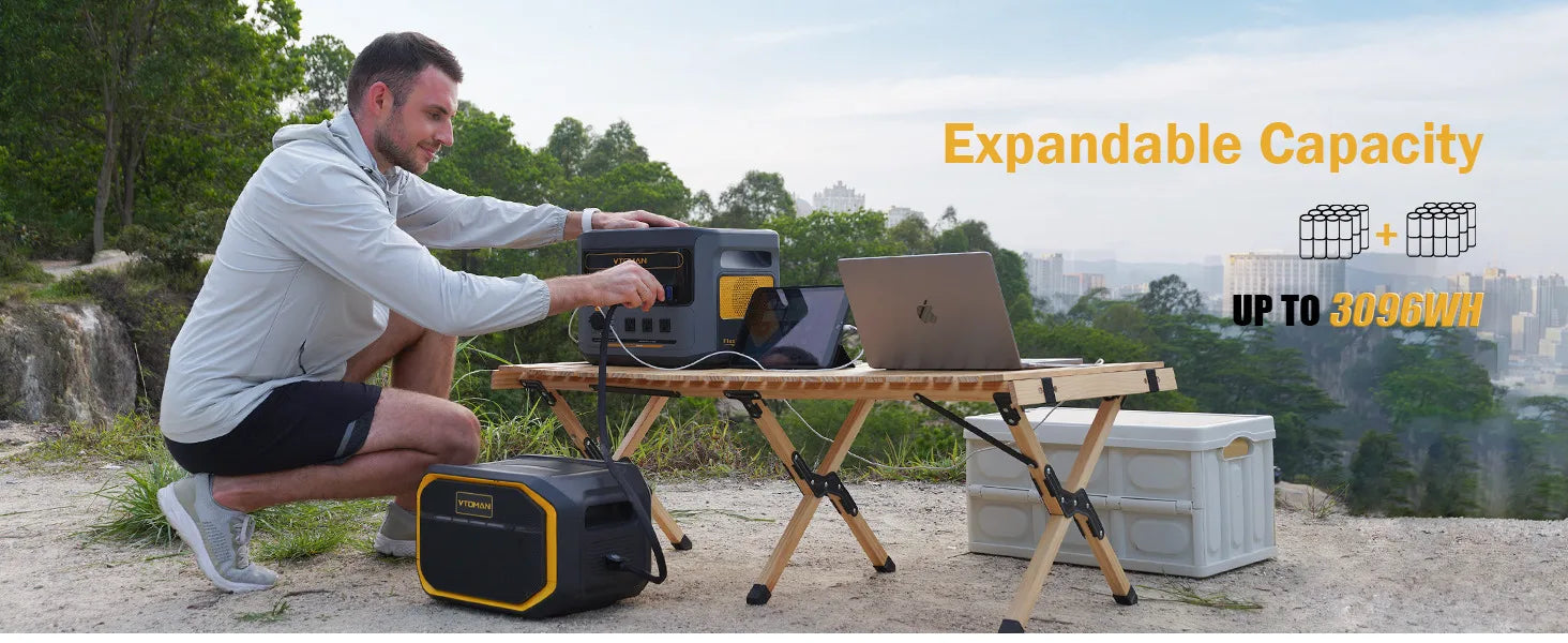 VTOMAN FlashSpeed 1500 Portable Power Station