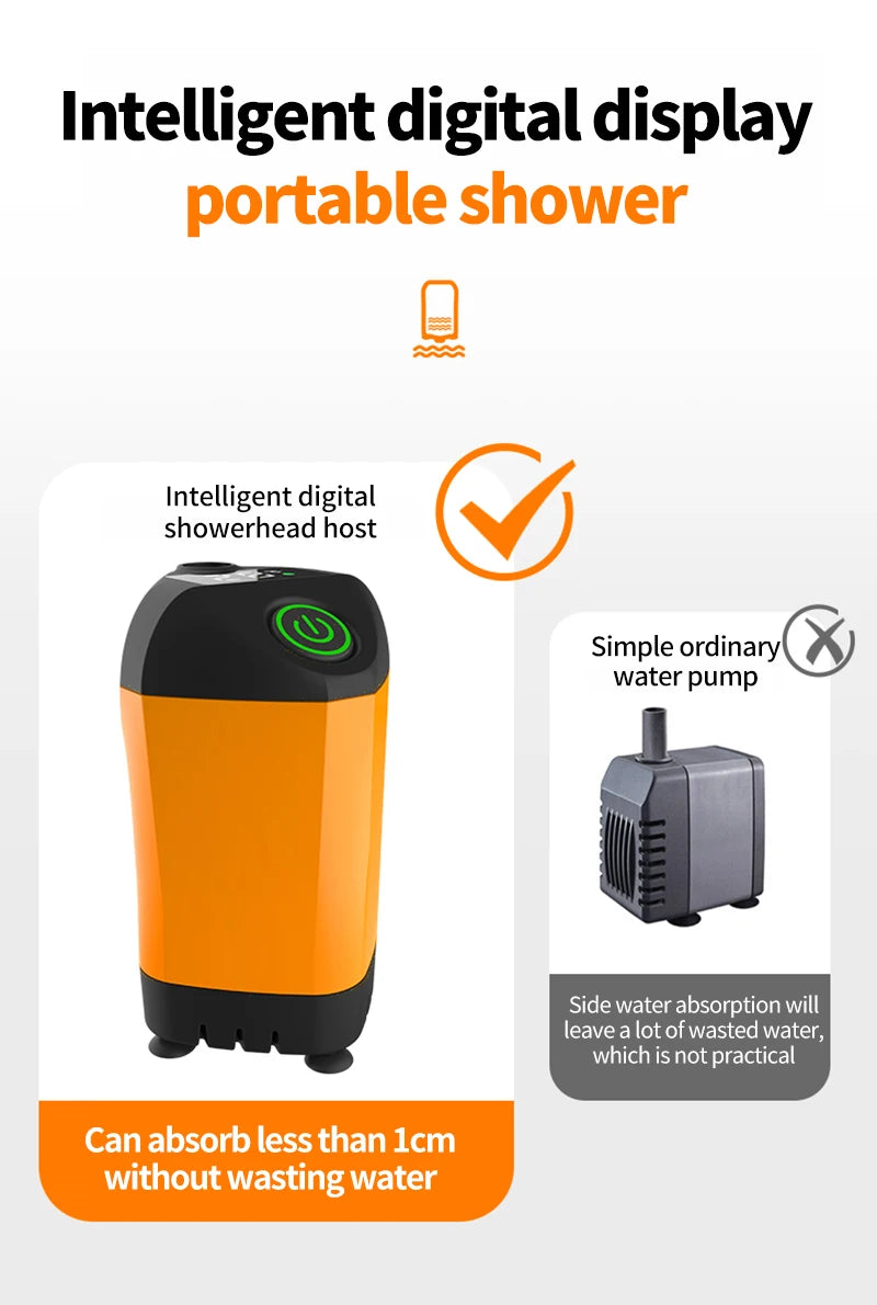 Portable Rechargeable Camping Shower