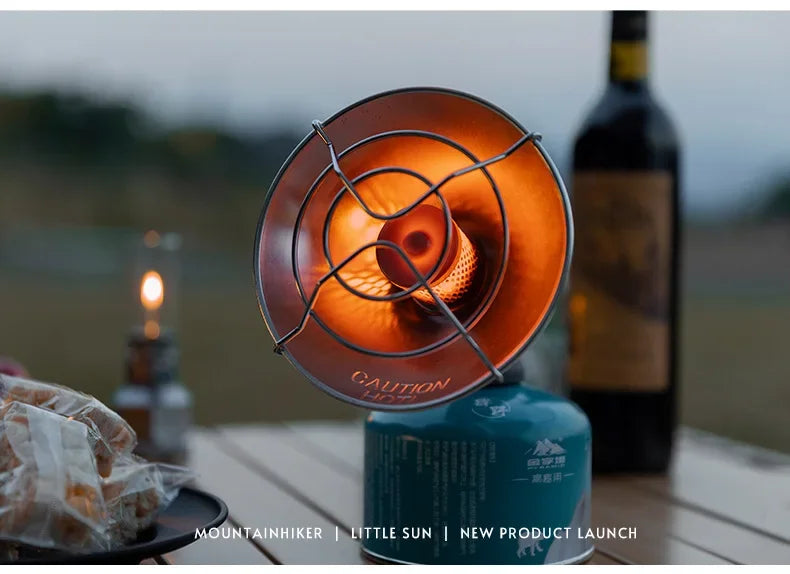 MOUNTAINHIKER Mini Portable Gas Camping Heater