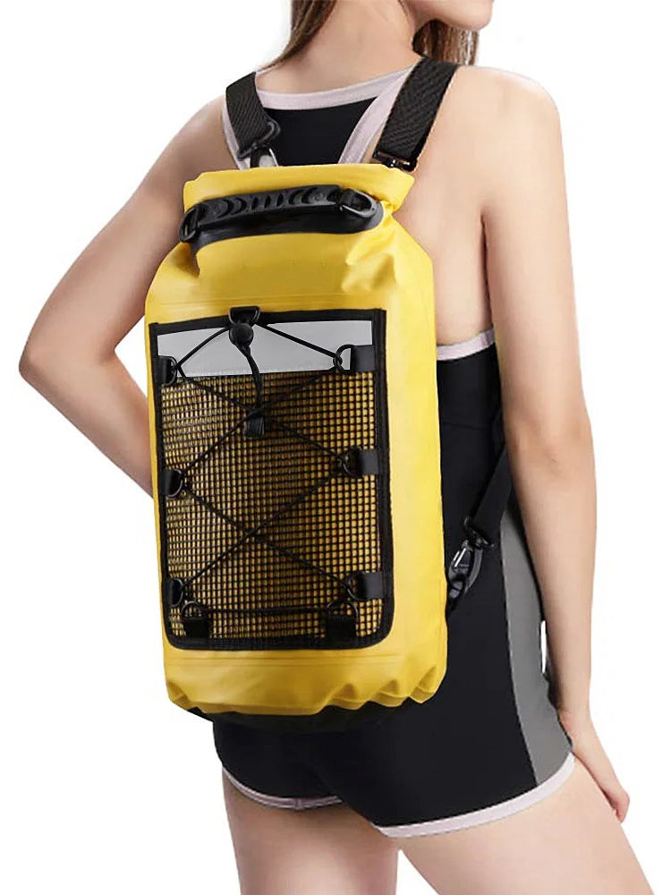 Waterproof PVC Dry Bag Backpack – 10L/20L