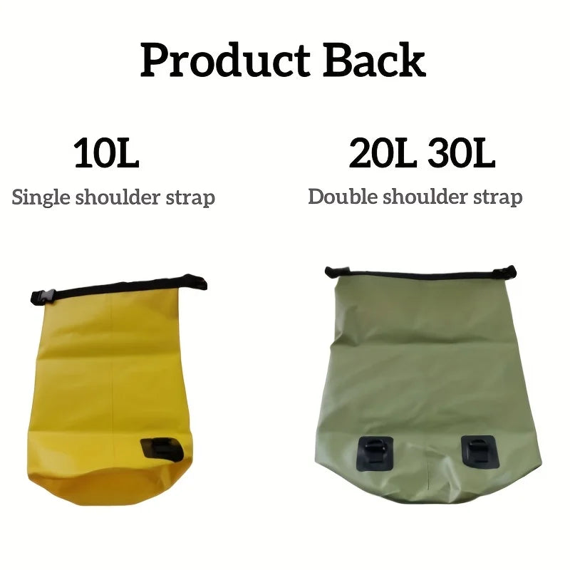 Waterproof PVC Dry Bag Backpack – 10L/20L