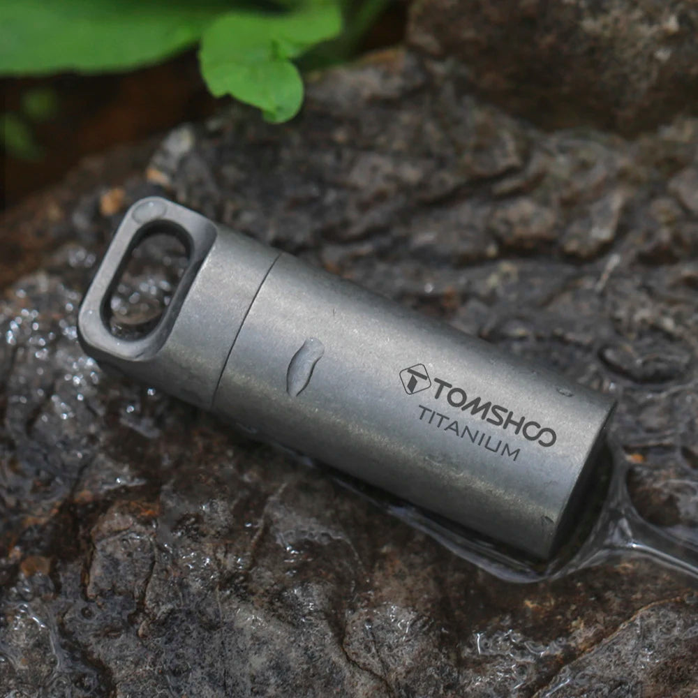 Tomshoo Titanium Waterproof Pill Box