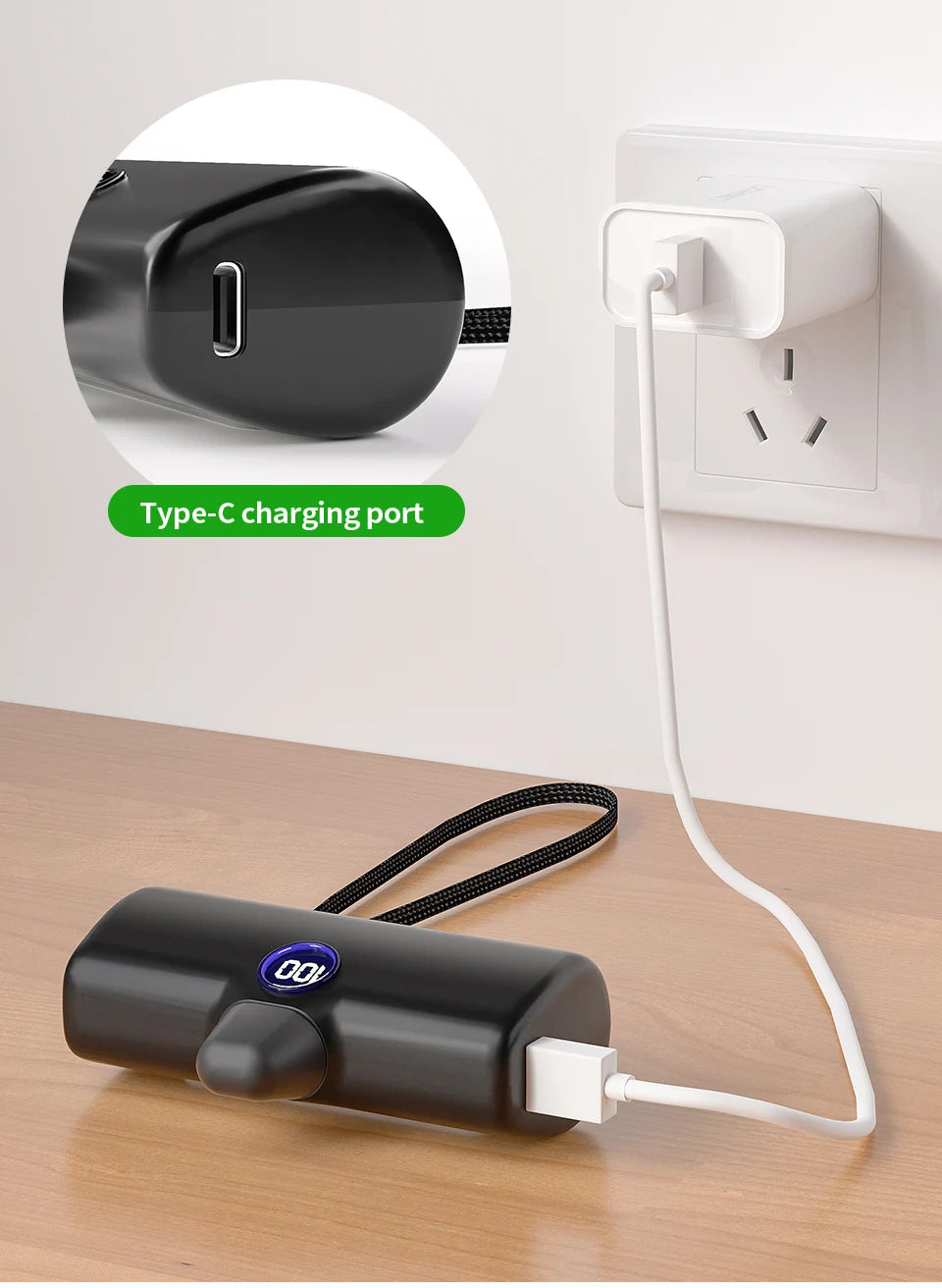 Liboer Fast Charging Power Bank with LED Display