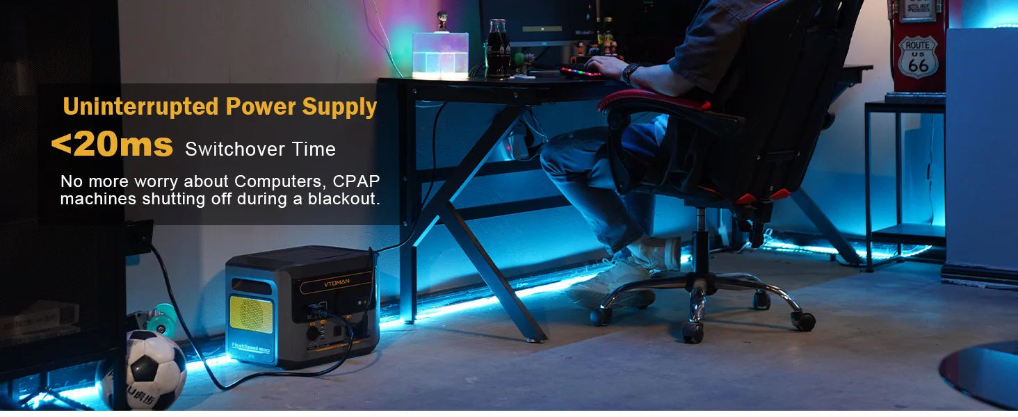 VTOMAN FlashSpeed 1500 Portable Power Station