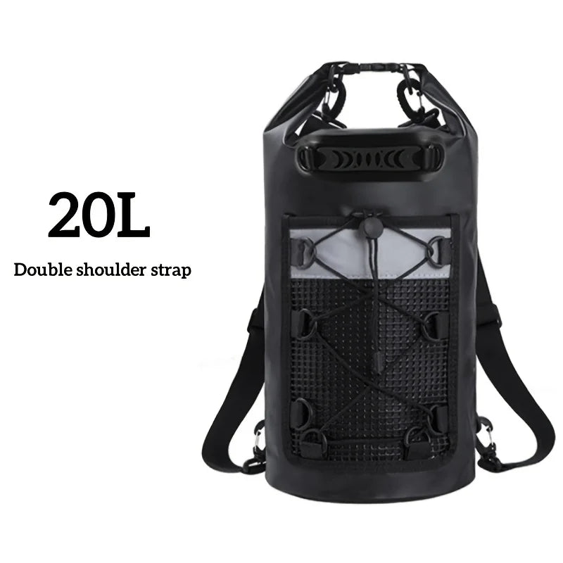 Waterproof PVC Dry Bag Backpack – 10L/20L