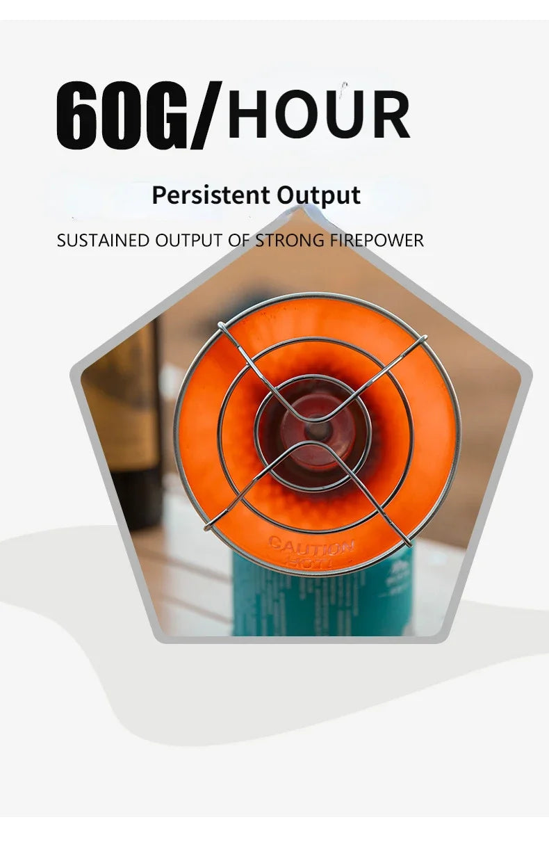 MOUNTAINHIKER Mini Portable Gas Camping Heater