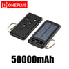 OnePlus 50000mAh Solar Power Bank with Dual USB & Cables