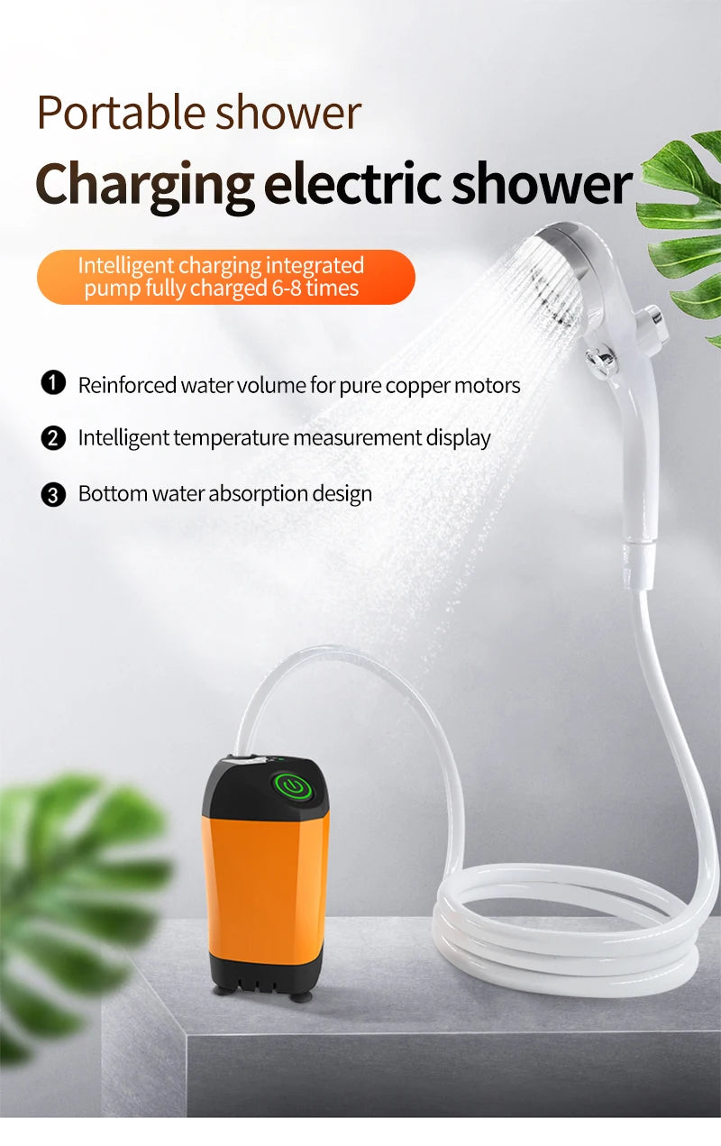 Portable Rechargeable Camping Shower