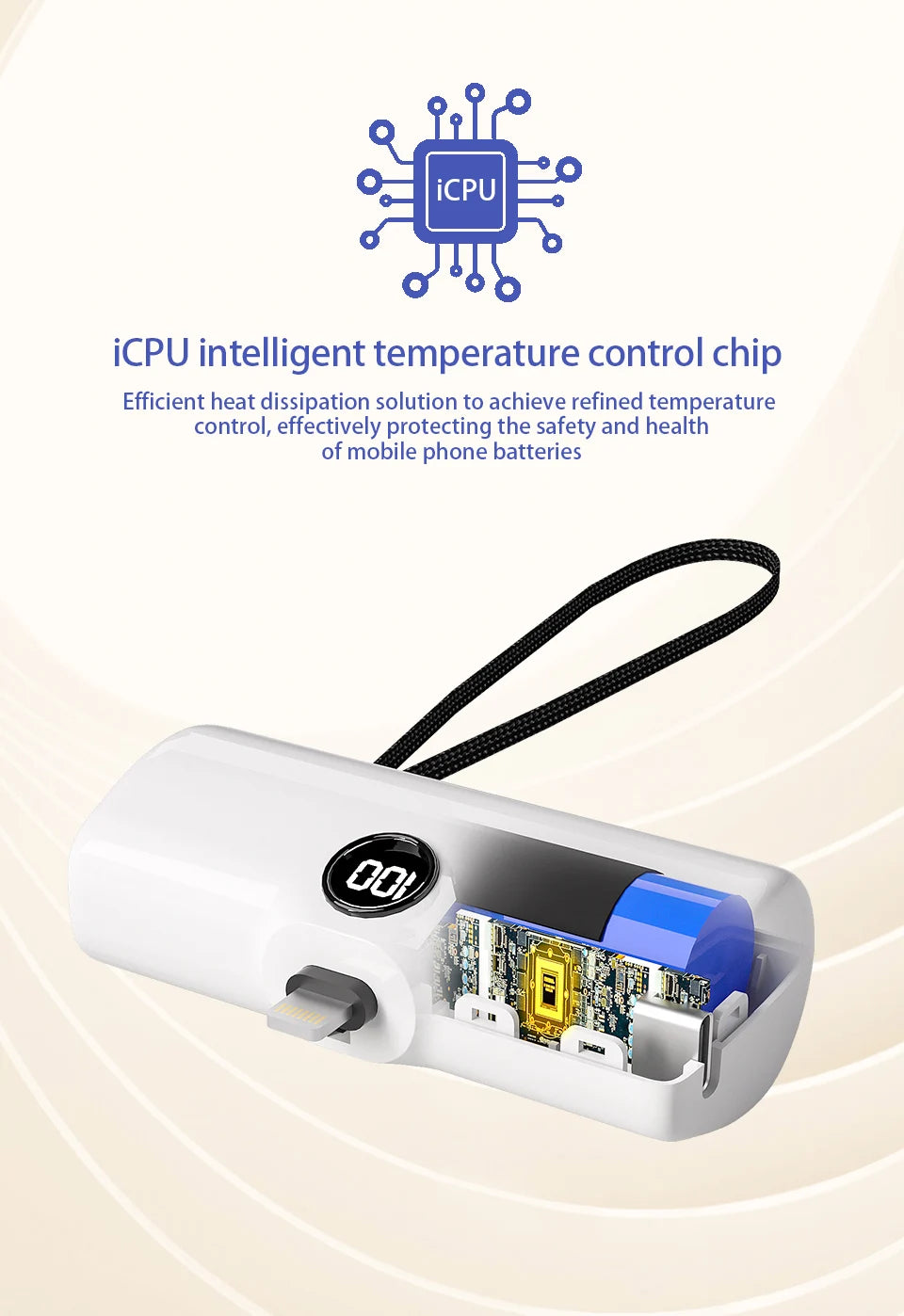 Liboer Fast Charging Power Bank with LED Display