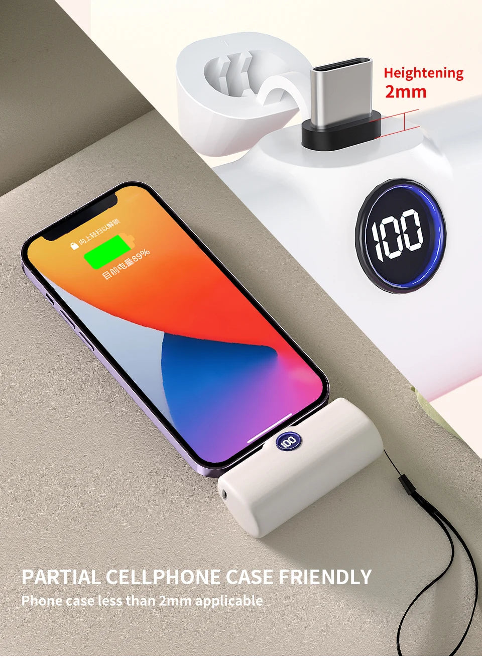 Liboer Fast Charging Power Bank with LED Display