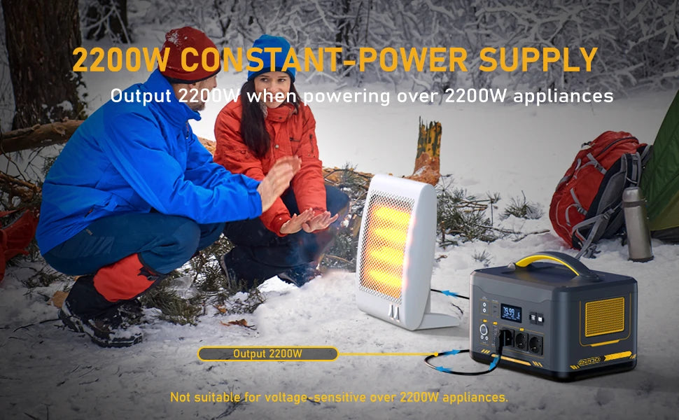 VTOMAN JUMP 2200 Portable Solar Power Station