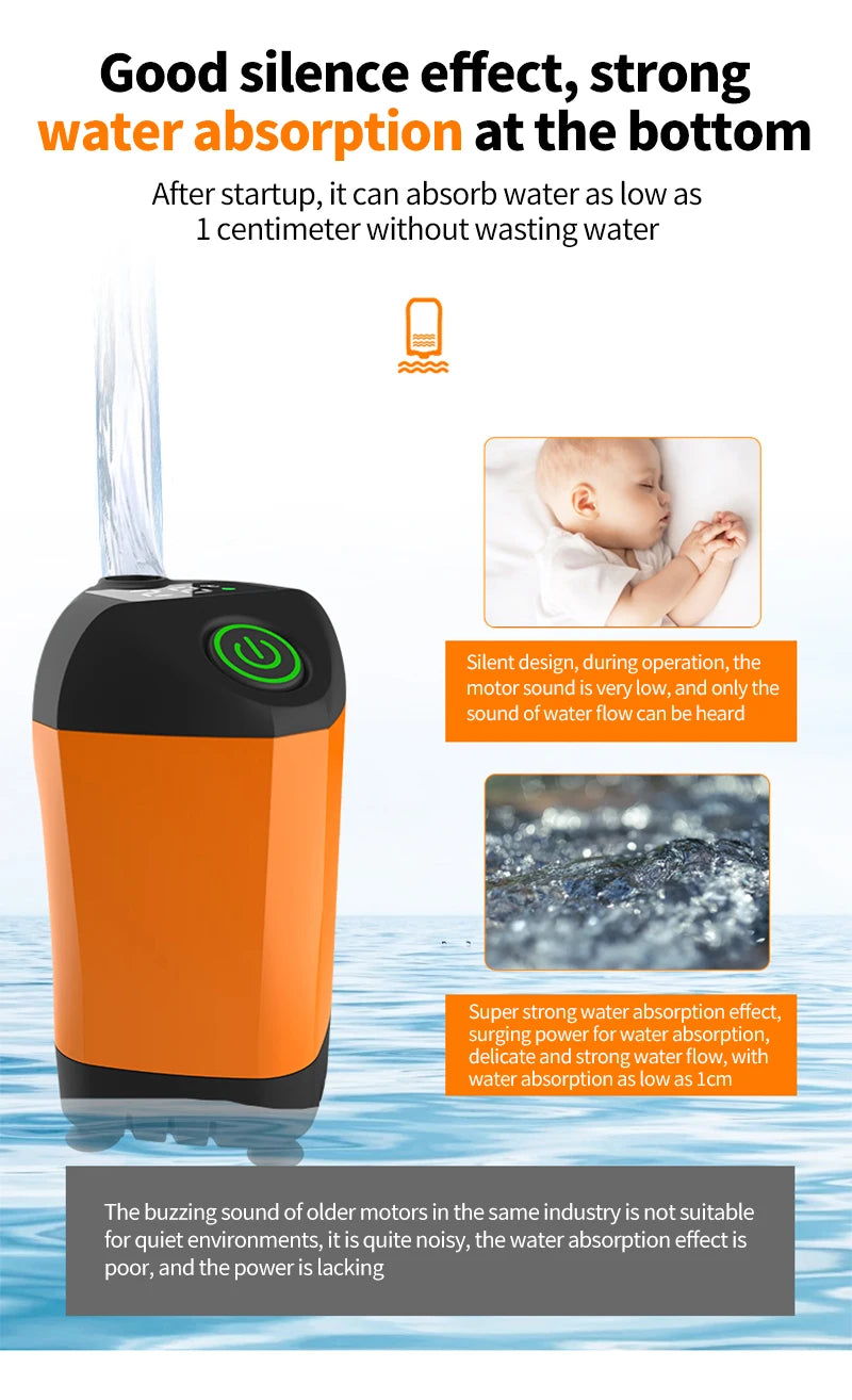 Portable Rechargeable Camping Shower