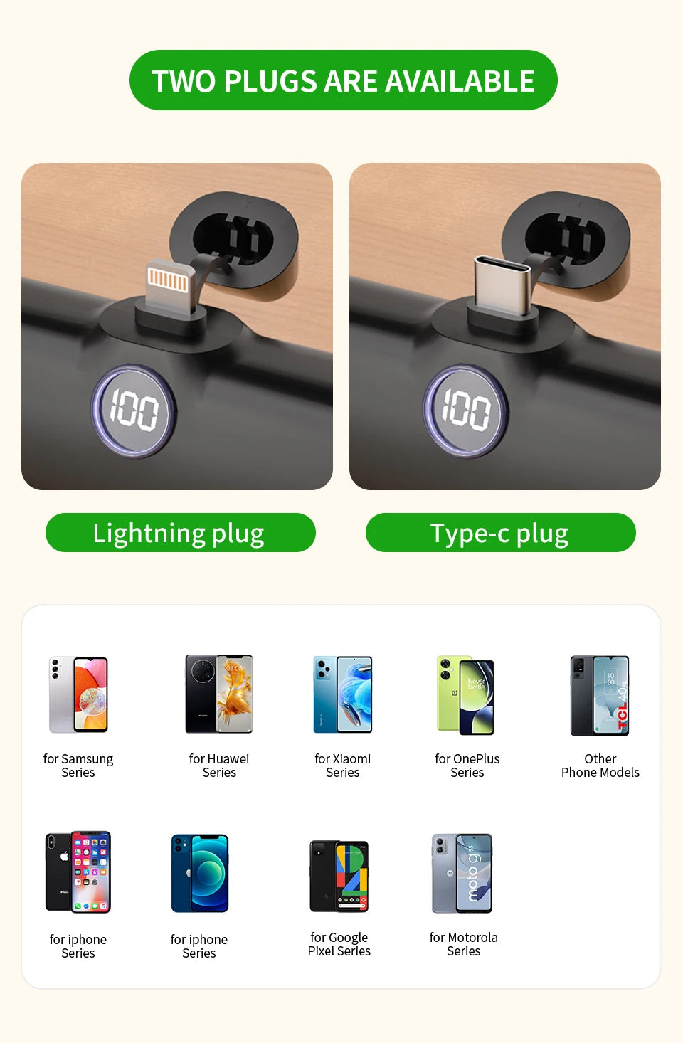 Liboer Fast Charging Power Bank with LED Display