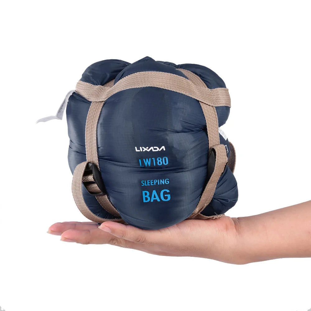 LIXADA Ultralight Envelope Sleeping Bag – 190×75cm